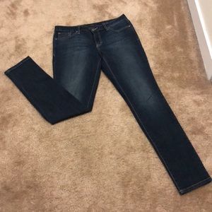 Forever skinny Jessica Simpson jeans.
